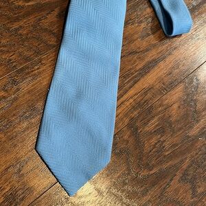 Vintage Textured Baby Blue Ernst Tie
